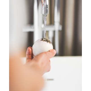 CBD Badebombe mit Ringelblume und Kokosöl, CBD Vital