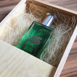 Geschenk Holzbox mit Parfum