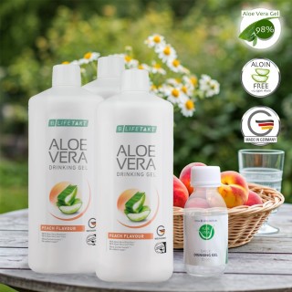 LR Aloe Pfirsich Drink 3er Set