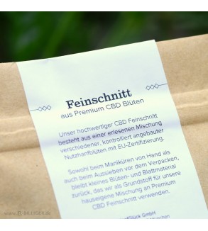 Beschreibung CBD Hanf Feinschnitt