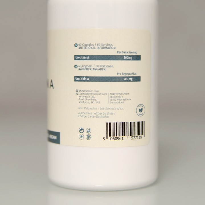 500mg Urolithin Kapseln