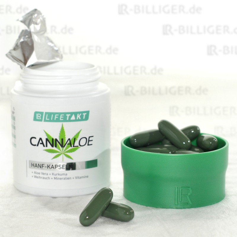 LR CBD Kapseln - Cannabis Mit Kurkuma, Weihrauch, Aloe... Quartal-Set