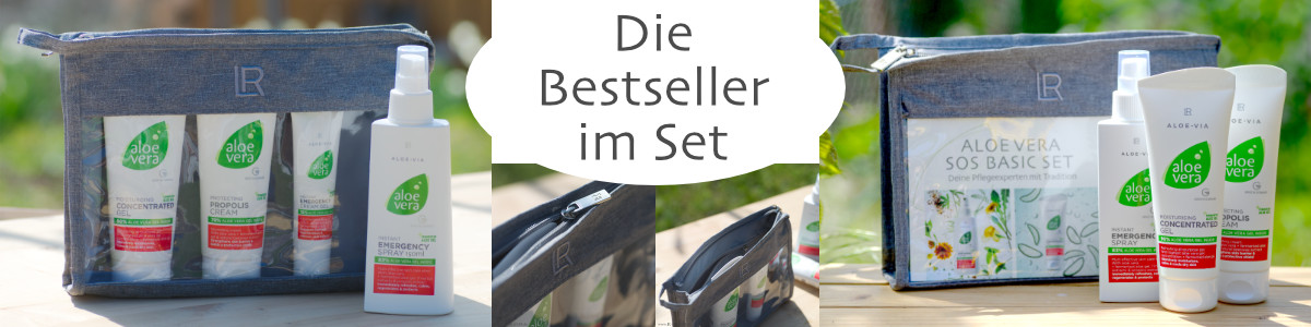 LR Aloe Vera Pflege im günstigem Set